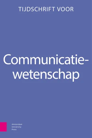 Tijdschrift voor Communicatiewetenschap
