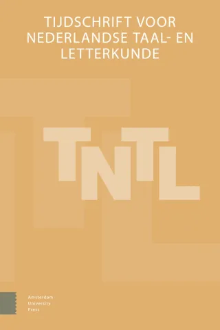 Tijdschrift voor Nederlandse Taal- en Letterkunde (Journal of Dutch Linguistics and Literature)