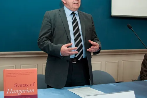Syntax of Hungarian is launched at the Hungarian Academy of Sciences in Budapest