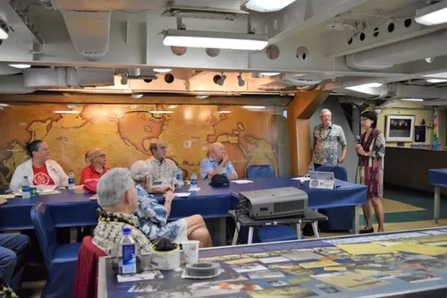 Japanese Reflections on World War II and the American Occupation presented aboard the USS Missouri at Pearl Harbor