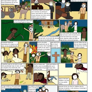 Gratis poster bij De stille plantage in de Tekst in Context-reeks