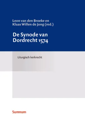 De Synode van Dordrecht 1574