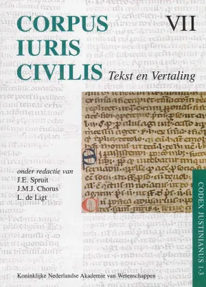 Corpus Iuris Civilis VII; Codex Justinianus 1 - 3